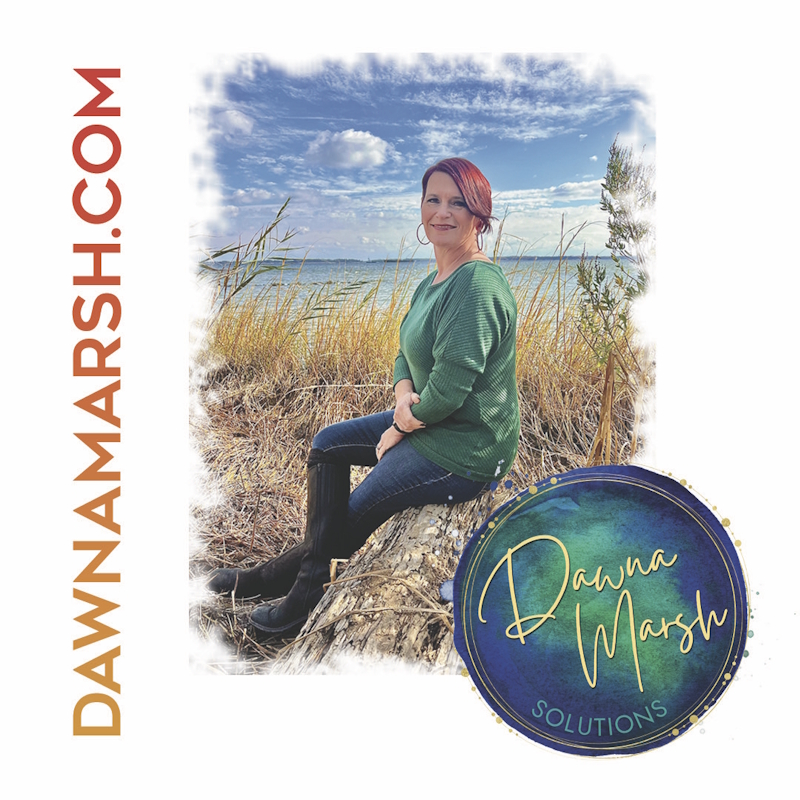 Dawna Marsh Photo with Logo and website